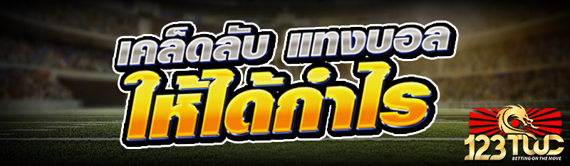 เคล็ดลับ แทงบอล ให้ได้กำไร